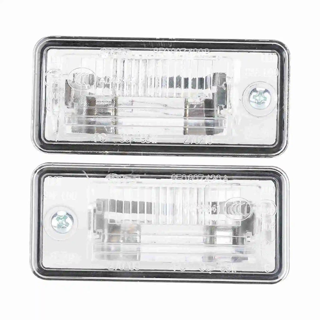License Plate Light Pair of License Plate Light 8E0807430A 8E0807430B Fit for Au for Audi RS4 A5 A3 - Canbus LED Car Lig