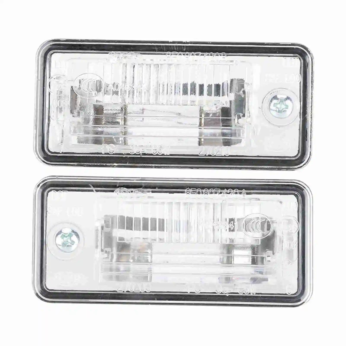 License Plate Light Pair of License Plate Light 8E0807430A 8E0807430B Fit for Au for Audi RS4 A5 A3 - Canbus LED Car Lig