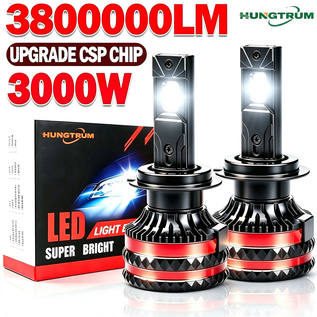H7 H4 H11 High Power LED Canbus Headlight Bulb H1 9005 HB3 9006 HB4 Super Bright Turbo Upg