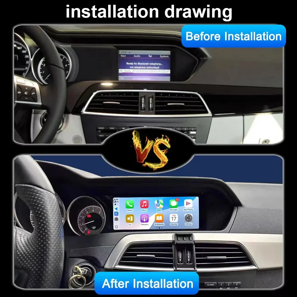 LED Interior Light Kit for Mercedes CClass S204 W204 2011-2014 - Canbus Error-Free Interior Bulbs