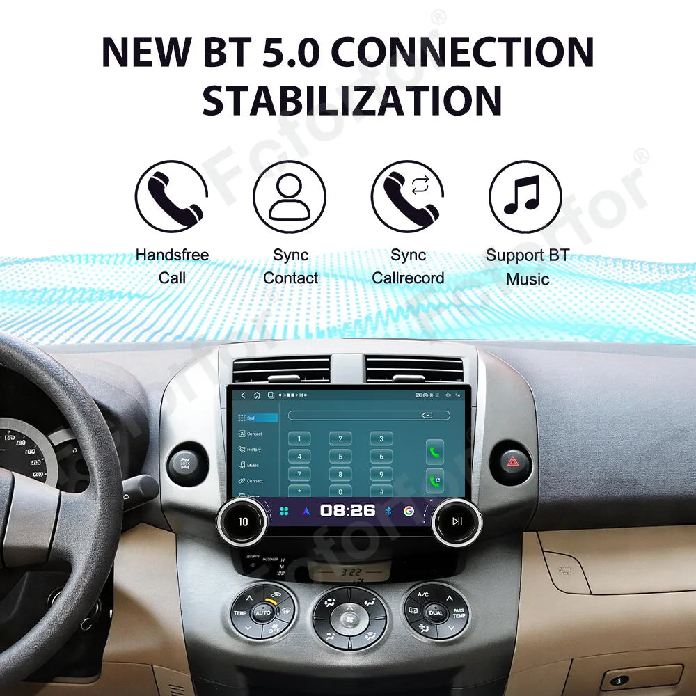 Sleek Ultra Large Display Android 15 Car Radio 11.5 Inch Wireless CarPlay GPS Navi Multime