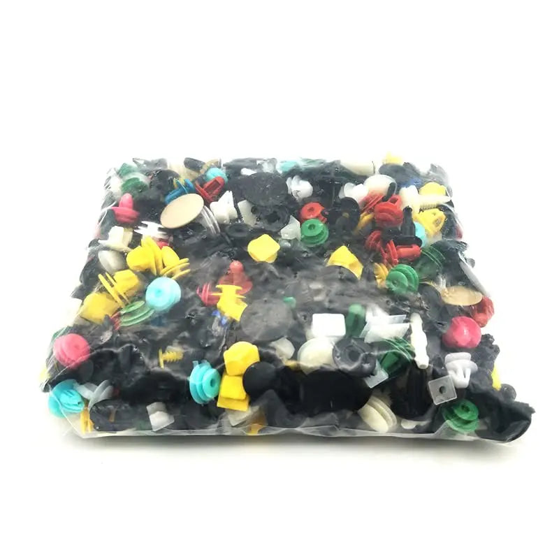 Mixed Plastic Fastener Car Door Panel Fender Bumper Push Rivet Clip Pins