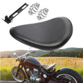 Motorcycle Spring Solo Seat With 3" Spring Mount Bracket Kit For Harley Sportster 48 XL883 XL120 - Automotive LED Light