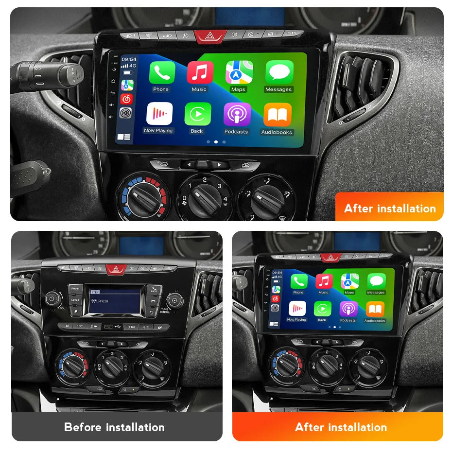 Car Play Android Auto IPS Screen Radio for Fiat Lancia Ypsilon 2012-2020 Multimedia Player | AUTOKITSHOP