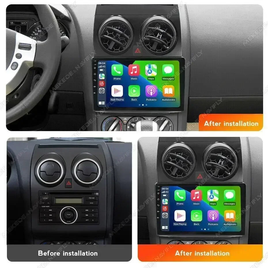 Android 14 Radio Stereo for Nissan Qashqai 1 J10 2006 - 2013 CarPlay Auto Intelligent Syst | AUTOKITSHOP