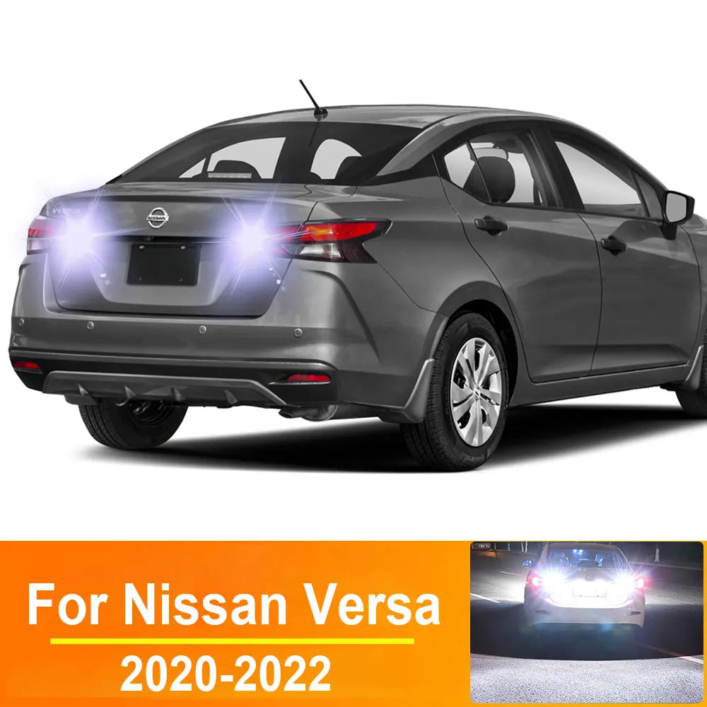 2-Piece LED Interior Light Kit for Nissan Versa - Canbus Error-Free Bulbs | AUTOKITSHOP