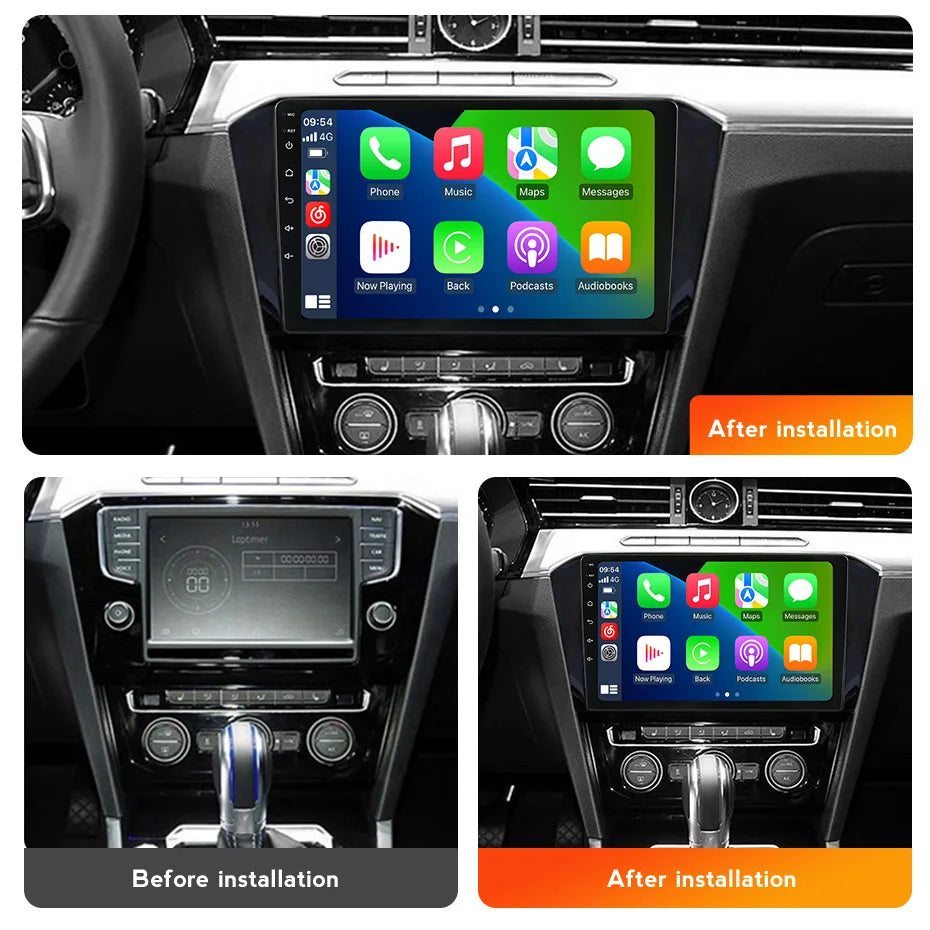 Android 2 Din Car Radio for VW Volkswagen Passat B8 2015-2020 Wireless CarPlay Auto Multim | AUTOKITSHOP