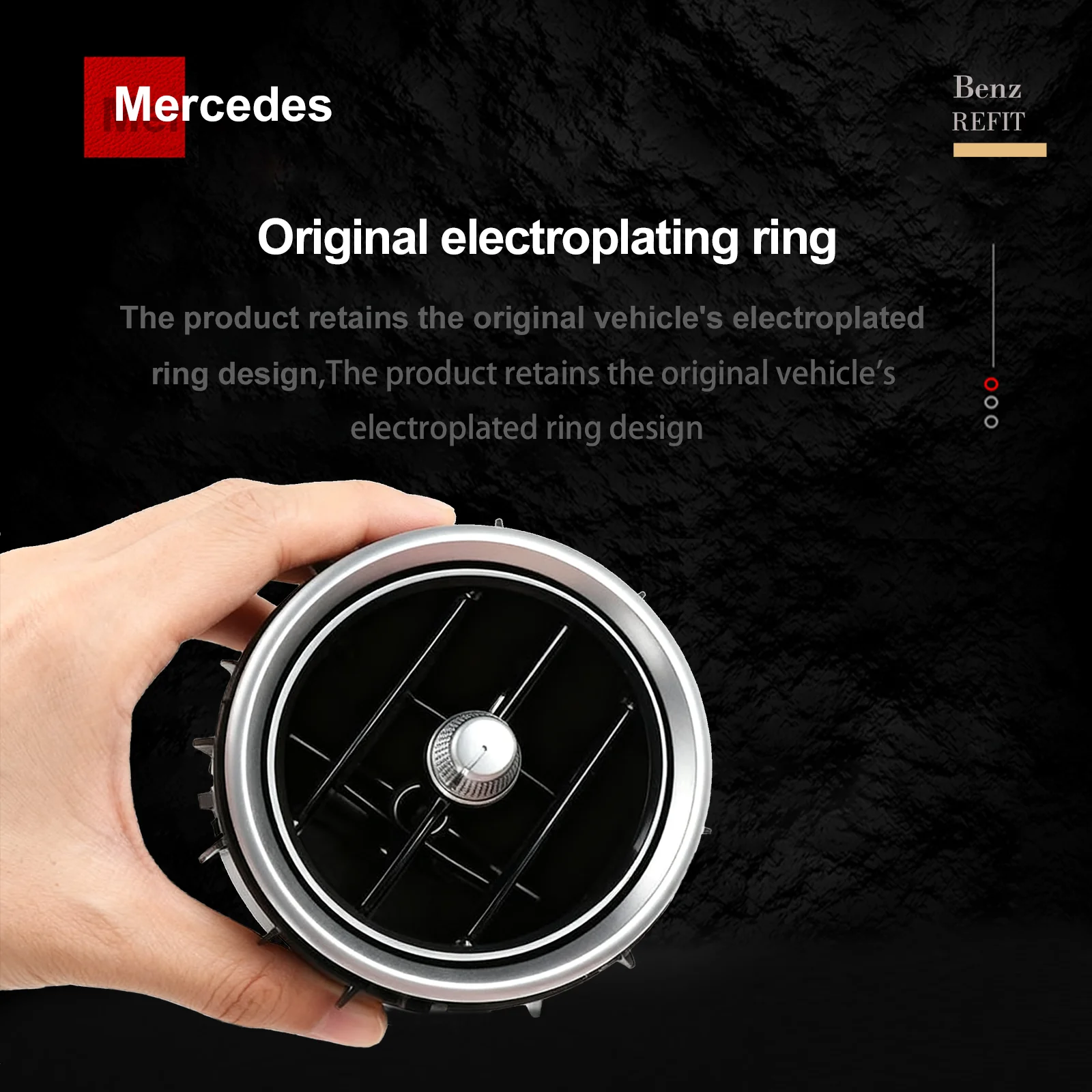 64 Colors - Ambient Light - for Mercedes - Car Interior Lighting
