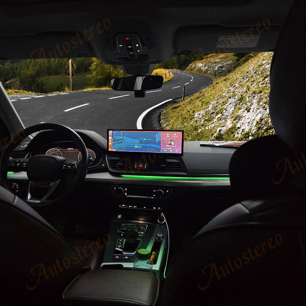 14.9 Inch Android 14 Carplay For Audi Q5 B9 2016-2021 Car Multimedia Player GPS Navigation