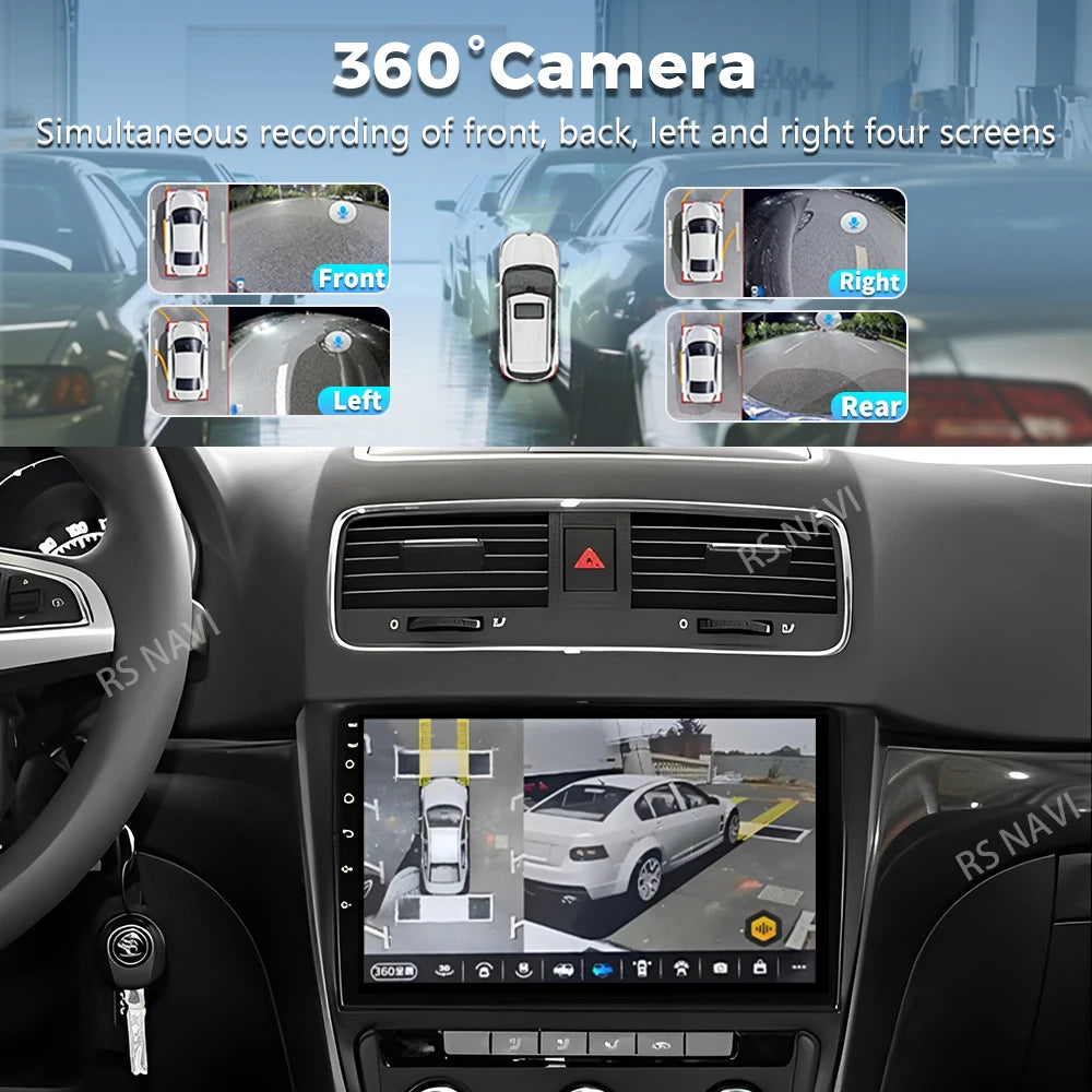 Android 16 For Skoda Yeti 5L 2009 2010 2011 2012 2013 2014 Car Radio Navigation Multimedia