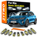 ZITWO 11Pcs Car LED Interior Bulb Kit For Kia Stonic 2017 2018 2019 2020 2021 2022 2023 Reading  - Canbus LED Car Light