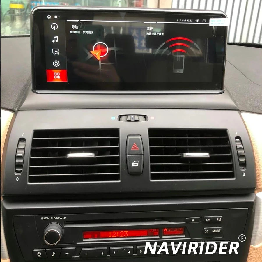 10.25inch Android 14 CarPlay Screen Built-in360 For BMW X3 E83 2006- 2010 Car Multimedia V