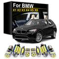 LED Interior Light Kit for BMW X1 E84 F48 X2 F39 X3 E83 F25 X4 F26 X5 E53 E70 X6 E71 Canbus No Error Dome Map Trunk L...