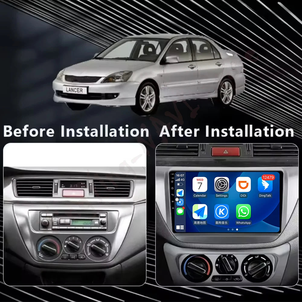 9 Inch For Mitsubishi Lancer IX 2006-2010 Car Radio Player 4G Stereo Multimedia Radio Navi