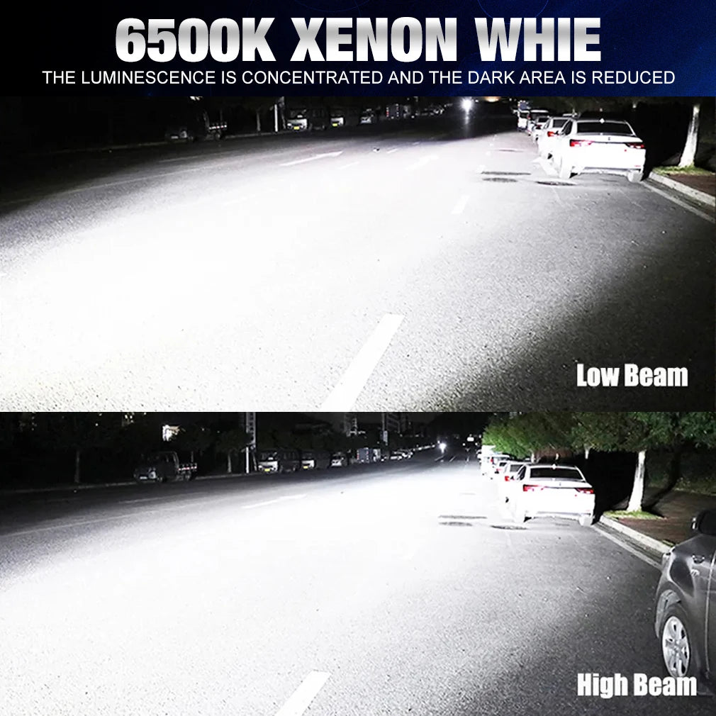 100W Turbo H7 LED CANBUS Lights 20000LM LED Headlight Bulbs CANBUS Lights CSP Wireless Car