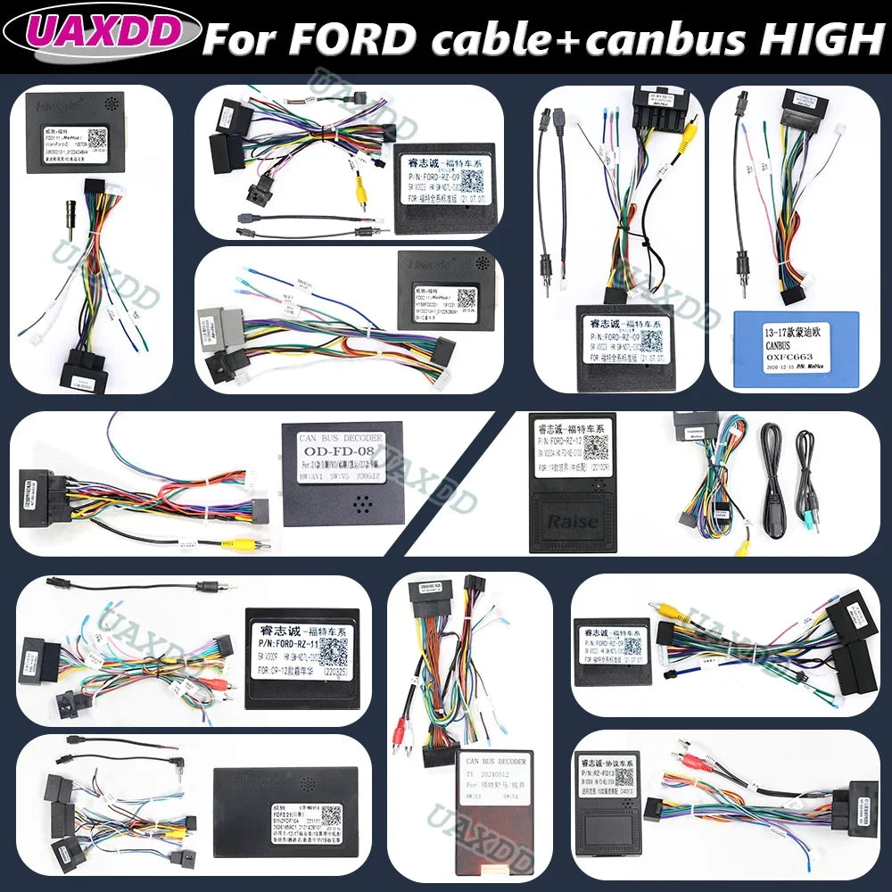 FOR FORD Transit decoder canbus box F150 F250 Territory Mondeo FIGO KA RANGER FUSION Fiest