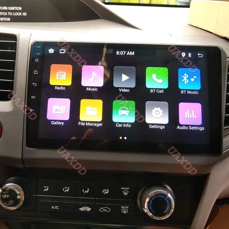 2 Din Car DVD Radio Android Fascia Multimedia for Honda 2012 CRV 9 Inch MP5 Video Audio St
