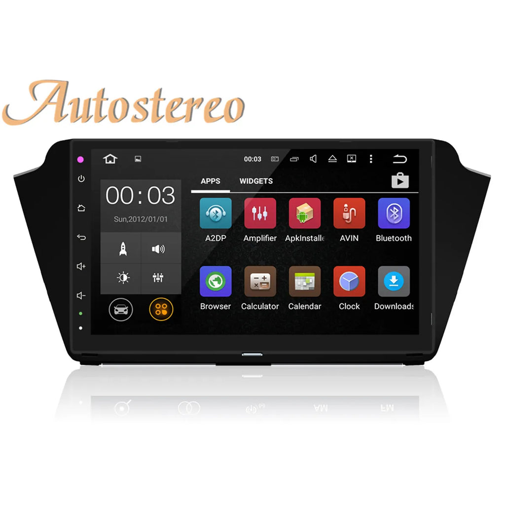 Android 14 Carplay For Skoda Fibia 2015-2019 Auto Car Radio Car GPS Navigation Car Multime