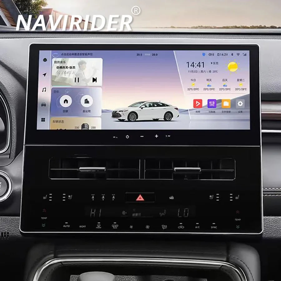 12.3" Android Multimedia Screen Car Radio For Toyota Avalon 2019-2021 Carplay Car Auto Aud | AUTOKITSHOP