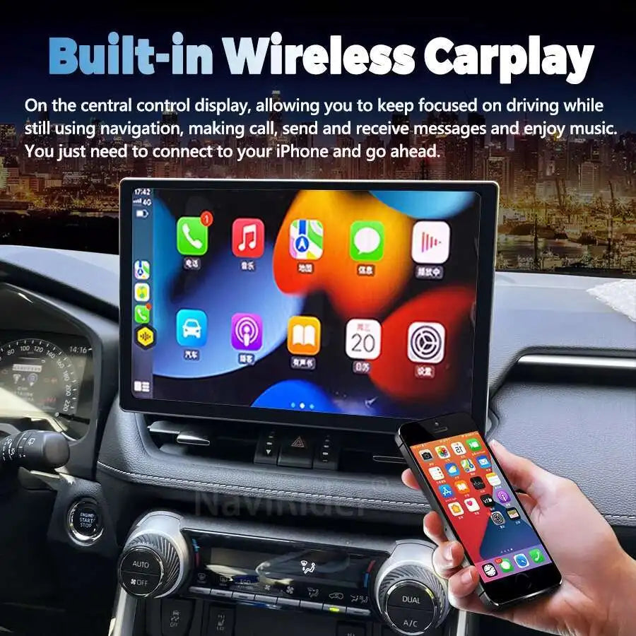 Car Radio For Toyota RAV4 XA50 2018-2023 Screen Auto Multimedia Navigation Video Player An | AUTOKITSHOP