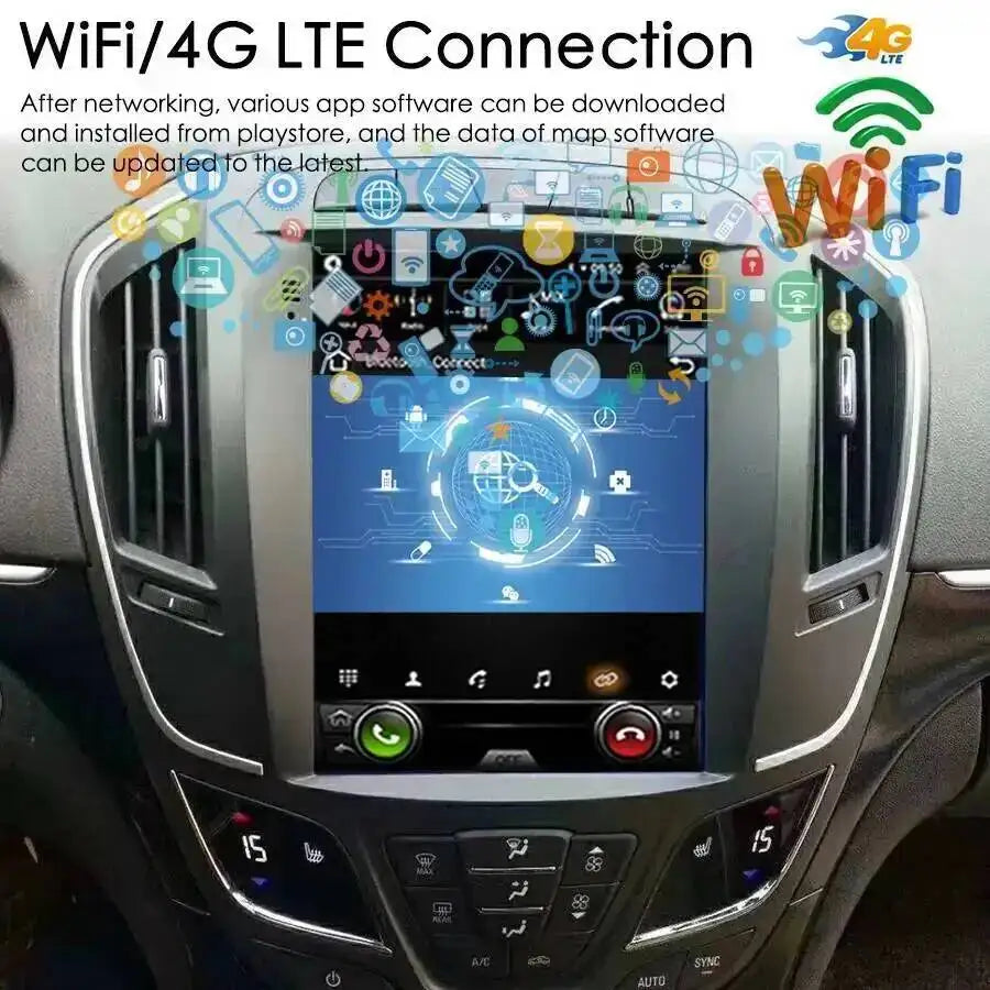 For Opel Insignia For Buick Regal 2009 -2025 Carplay Navi 4G WiFi Car Multimedia Player GP | AUTOKITSHOP