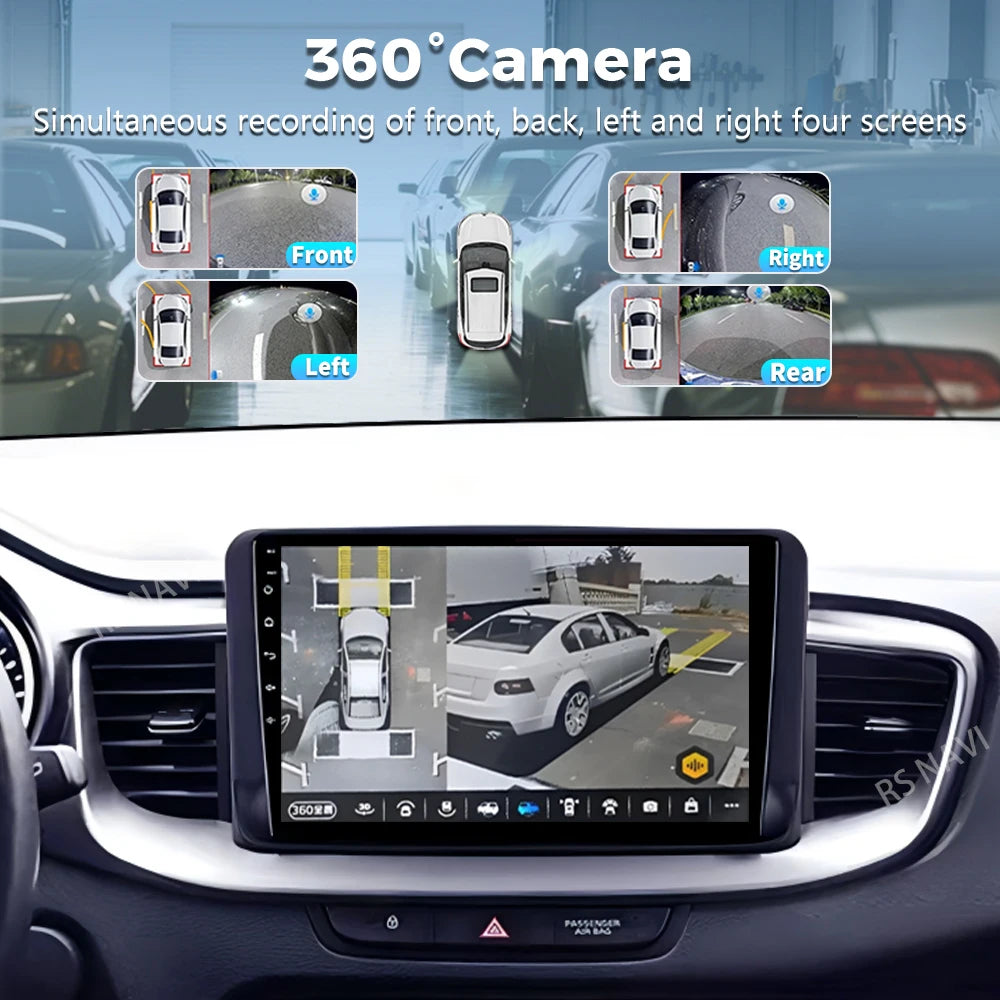 Android 16 WIFI+4G Carplay Auto Car Radio For Kia Ceed 3 CD 2018-2022 Multimedia Video Pla
