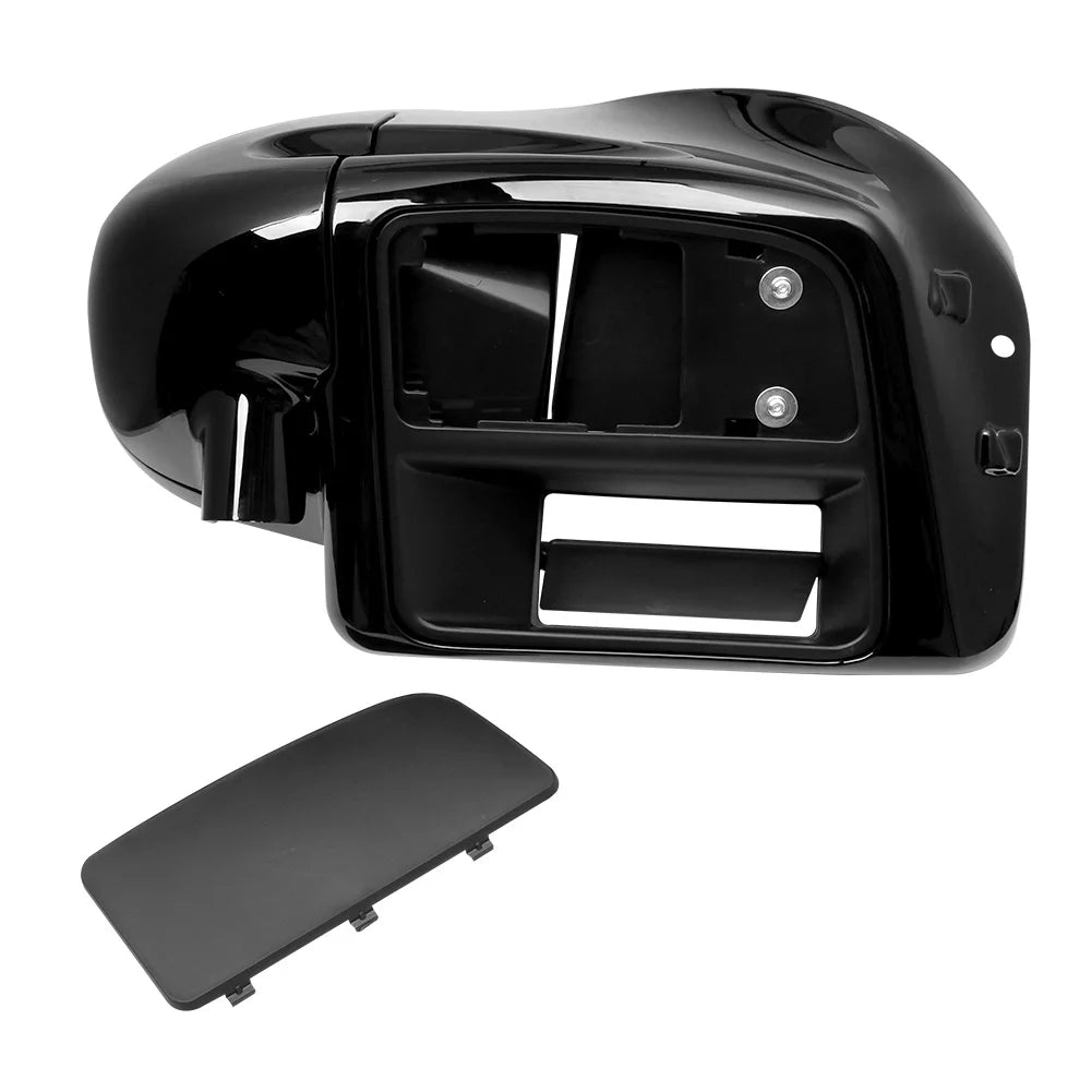 For Harley Touring Street Glide Ultra Road King 2014-2023 2022 2021 Motorcycle Gloss Black Lower - Automotive LED Light