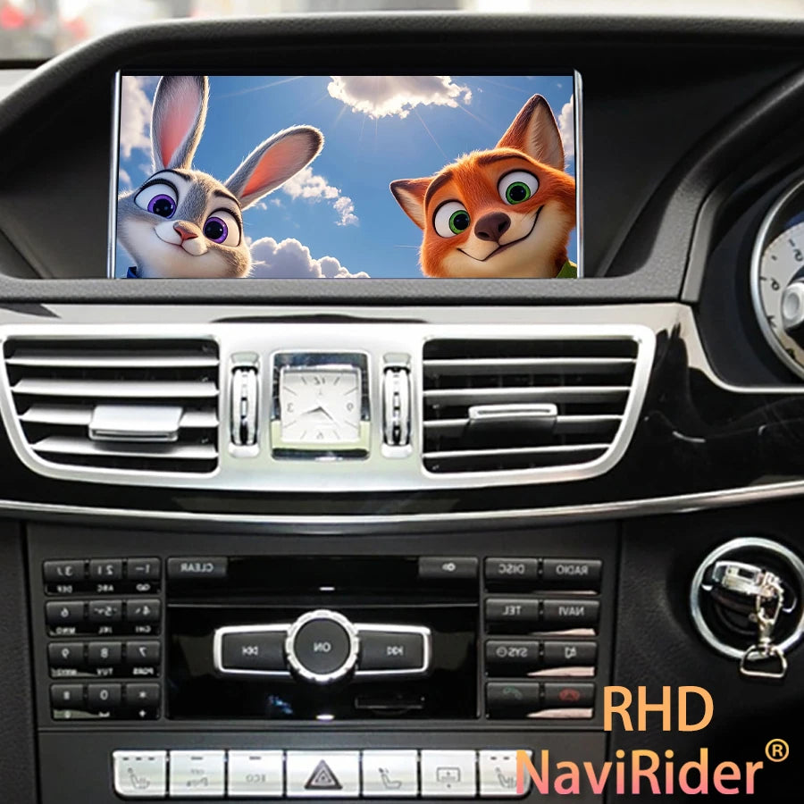 8inch DSP Qualcmm 668S AHD Screen For Benz E W207 A207 C207 2014 Android 14 Navi BT Wirele