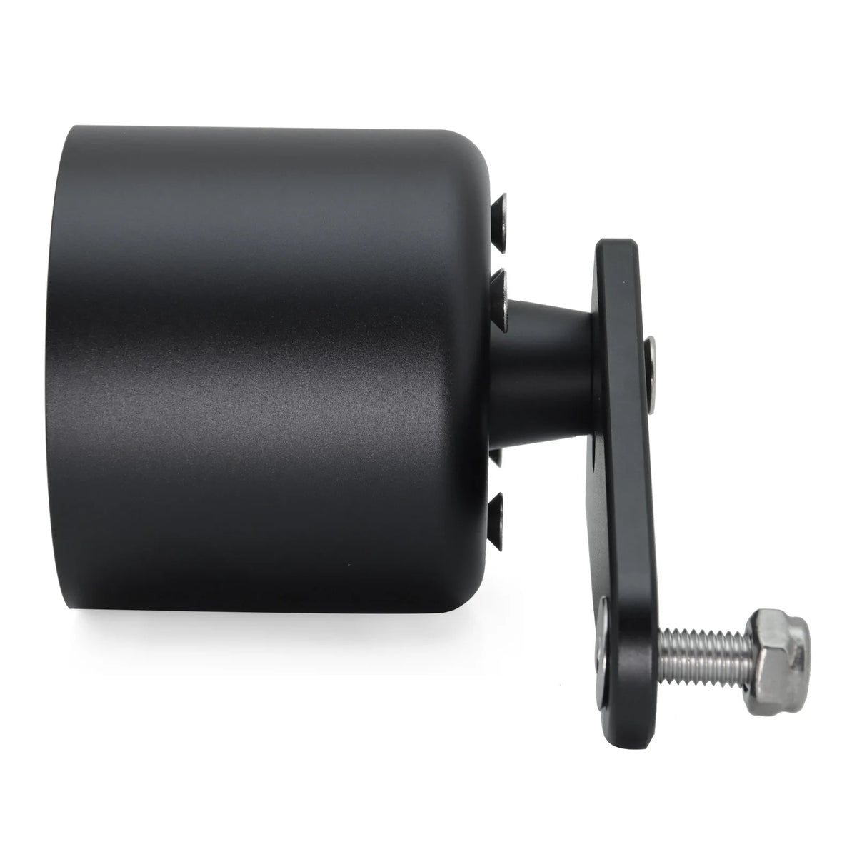 1 Piece 85mm Universal Single Hole Car Gauge Holder Mount Holder Pillar Pod Bracket Aluminum Bla - Automotive LED Light