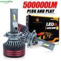 H7 H4 H11 LED Headlight 6000K H8 H9 9005 9006 HB3 HB4 500000LM Super Bright Led Lights for