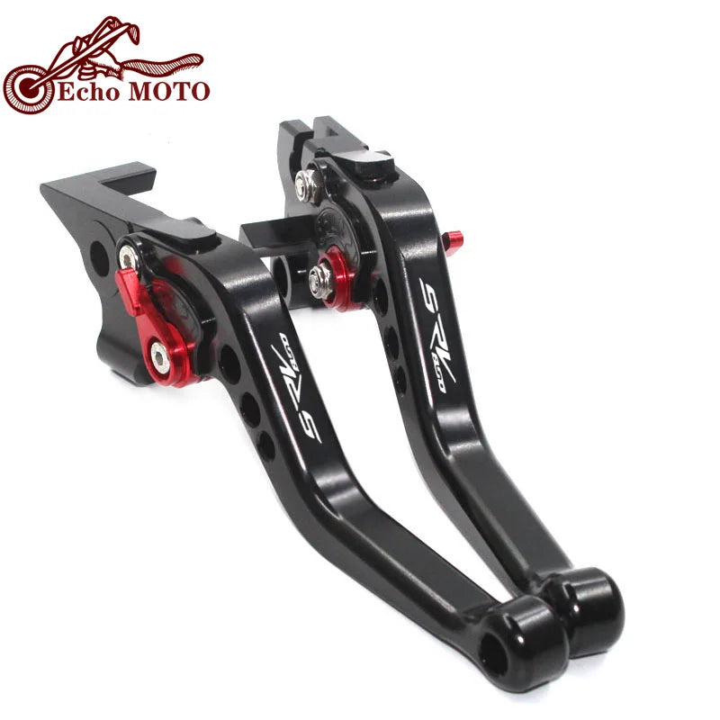 Logo SRV850 Short & Long Brake Clutch Lever for Aprilia SRV 850 Srv850 2012-2020 2018 2019 Motor - Automotive LED Light