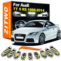 ZITWO LED Interior Dome Map Reading Light Kit For Audi TT MK1 MK2 8N 8N3 8N9 8J  for Audi MK2 MK1 TT 1999-2014 - Canbus