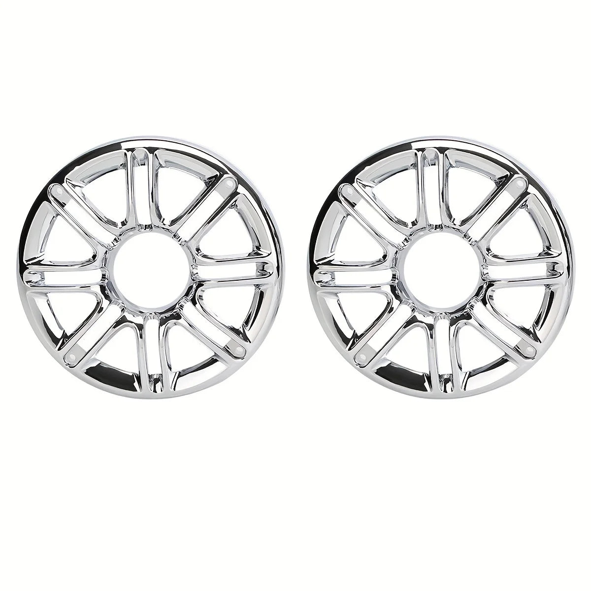Motorcycle 6" Speaker Grill Accent Trim Cover For Harley Touring Ultra Classic Electra Glide Roa - Automotive LED Light