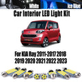 LED Interior Light Kit for KIA Ray 2011- 2019 - Canbus Dome Map Door Trunk Bulbs | AUTOKITSHOP