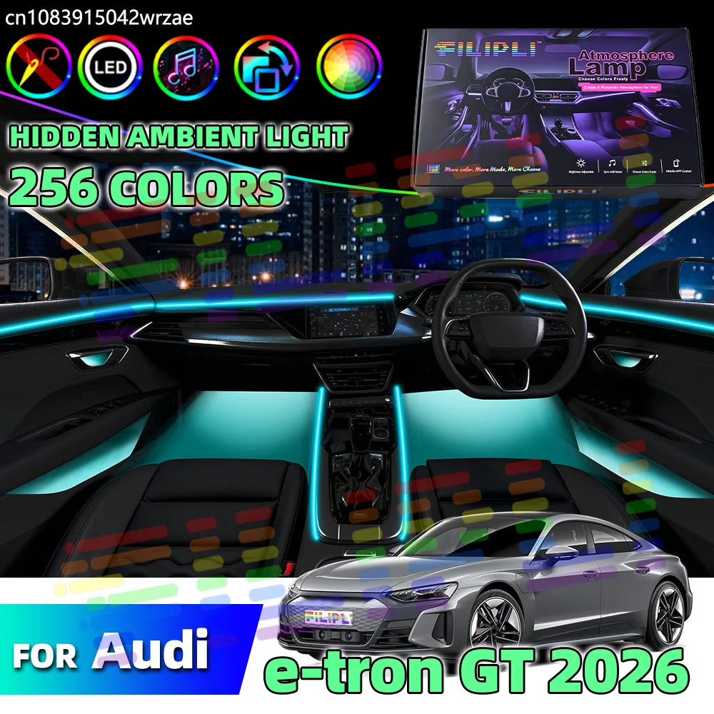 64 RGB - Ambient Light - for Audi J1 - Car Interior Lighting | AUTOKITSHOP