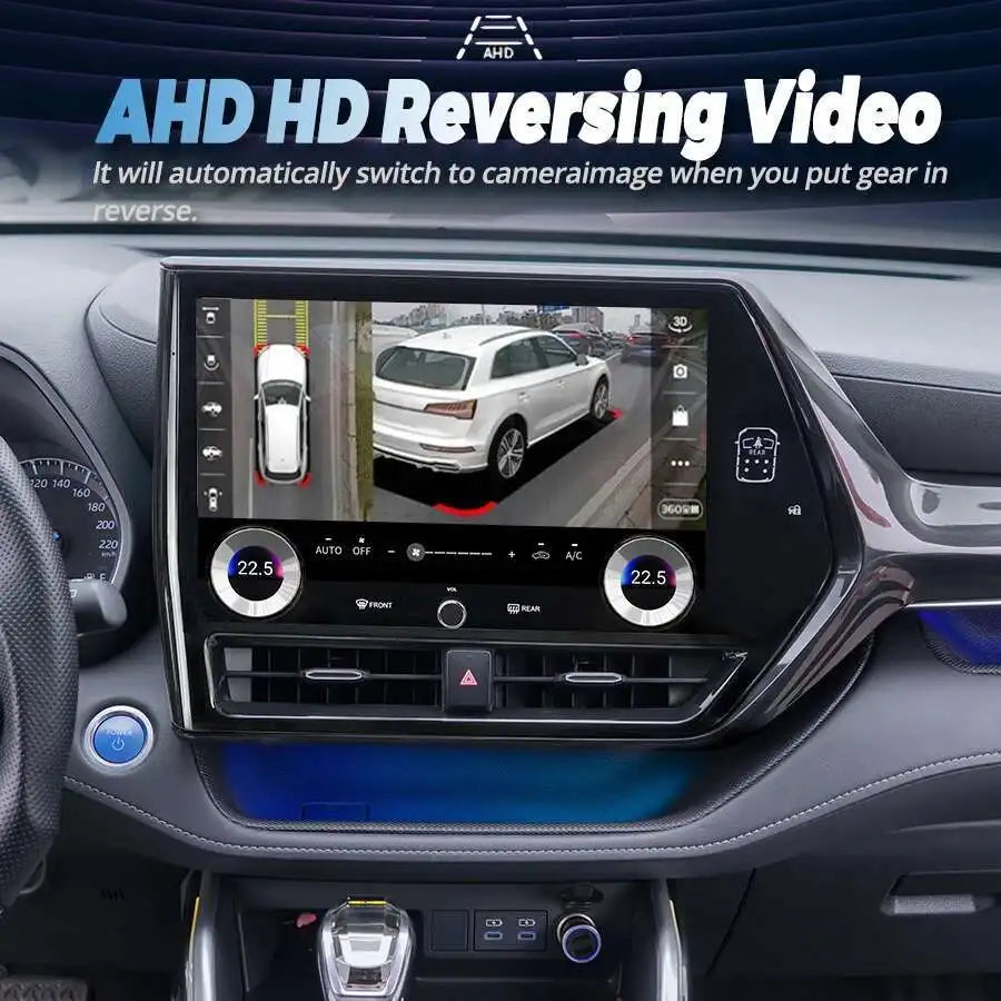 13.3inch Android Screen Multimedia Video Player For Toyota Highlander 2021-2023 CarPlay Au | AUTOKITSHOP