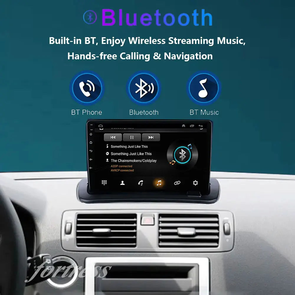 Android 16 Carplay Auto Car Radio For VOLVO C30 S40 C70 2006-2009 2010 2011 2012 GPS Navig