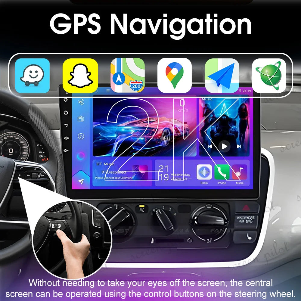 Stereo Head Unit For VW Volkswagen UP！2011 2012 2013 2014 2015 2016 Android 16 Multimedia  | AUTOKITSHOP