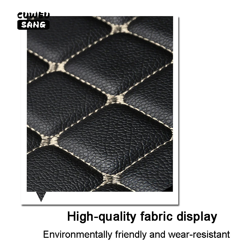 CUWEUSANG Custom Car Floor Mats For Jaguar Fpace F-PACE 2015-2023 Auto Carpets Foot Coche  | AUTOKITSHOP