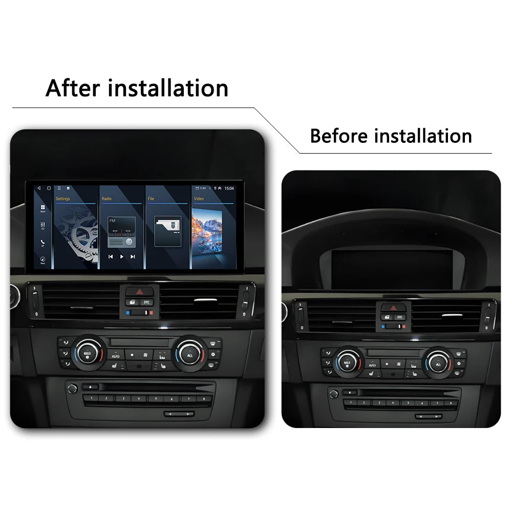 QLED 2400*900P Screen for BMW 3 Series E90 E91 E92 2004 - 2008 2009-2012 CCC CIC System Ca