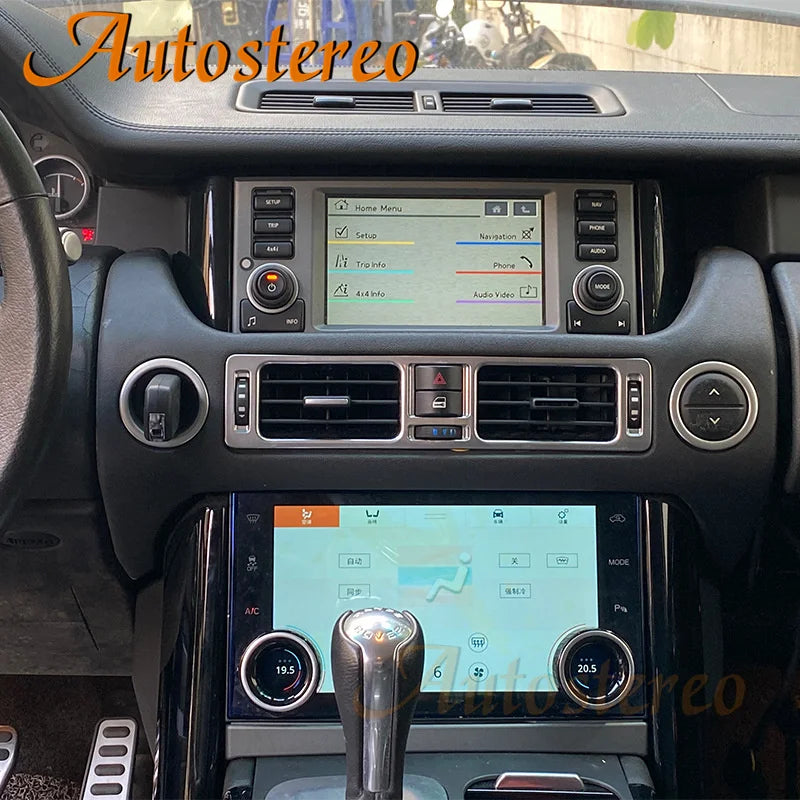AC Panel For Land Rover Range Rover V8 L322 2002-2012 Car GPS Head Unit Navi Digital Air C