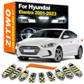 ZITWO LED Interior Dome Reading Map Light Bulb Kit For Hyundai Elantra 2001- 201 for Hyundai 2001-2016 - Canbus LED Car