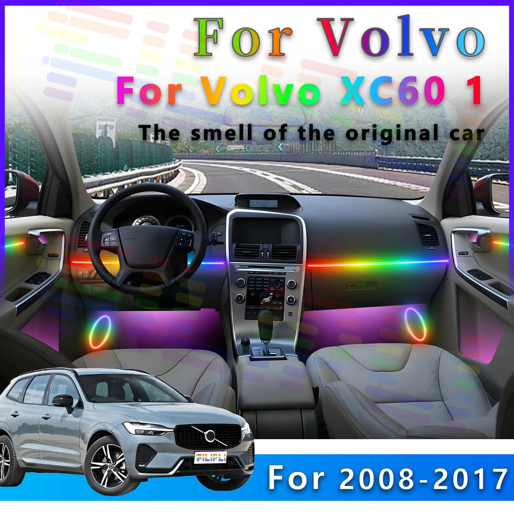 RGB - Ambient Light - for Volvo XC60 - Car Interior Lighting | AUTOKITSHOP