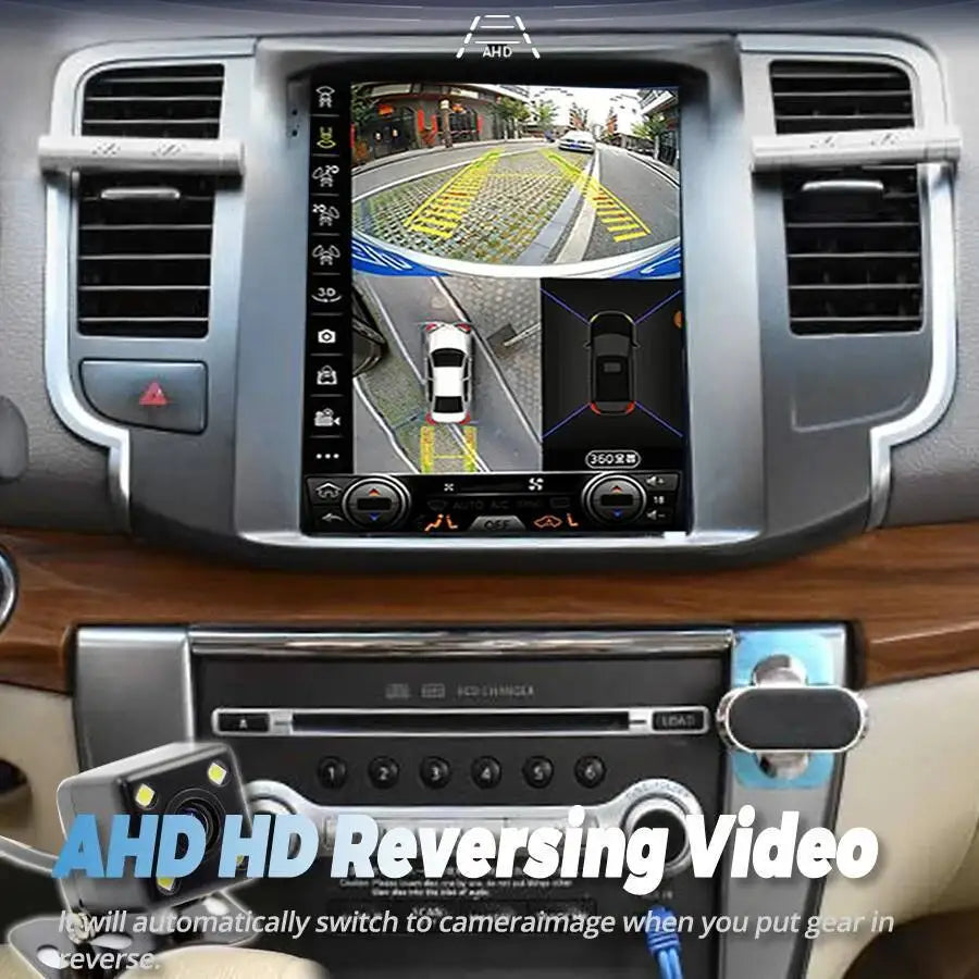 Vertical Screen 4G Video Player Android 15 Car Radio For Nissan Teana Cedric J32 2008-2012