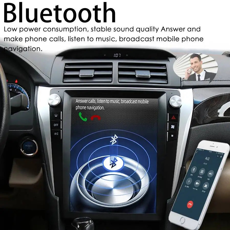 For Toyota Camry 7 XV 50 55 2011 2012- 2014 12.1inch Car Radio Android Carplay Multimedia  | AUTOKITSHOP