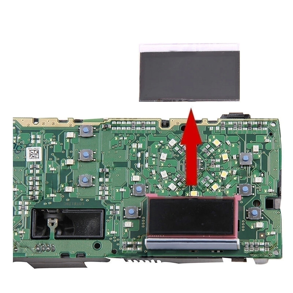 New LCD Display Screen Air Conditioning Panel Unit Display LCD Pixel Repair For Audi A6 (4