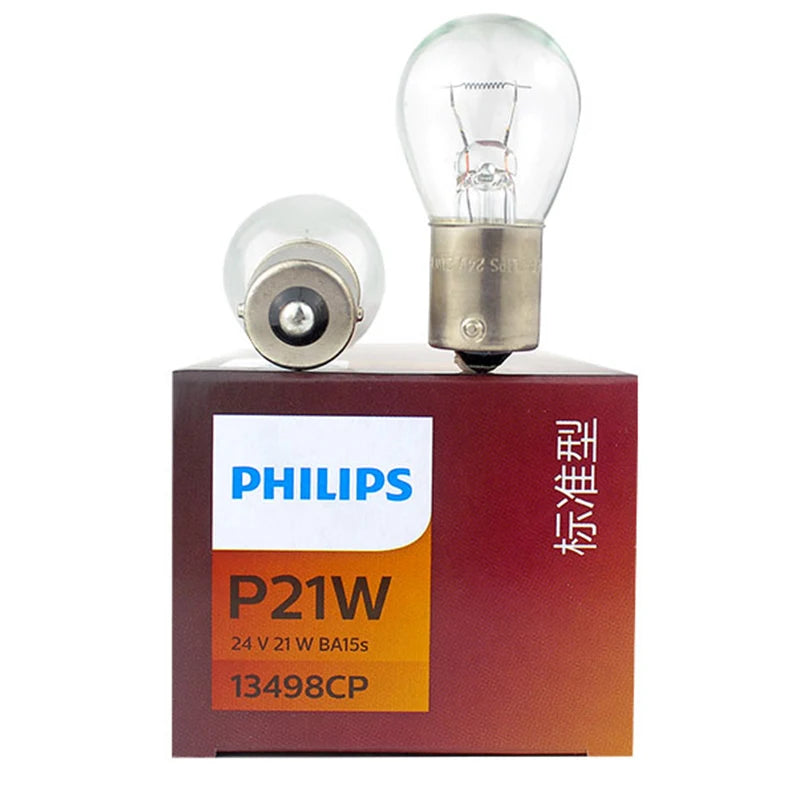 Philips Truck 24V P21W S25 21W BA15s 1156 Standard Turn Signal Lamp Original Rear Bulb Sto