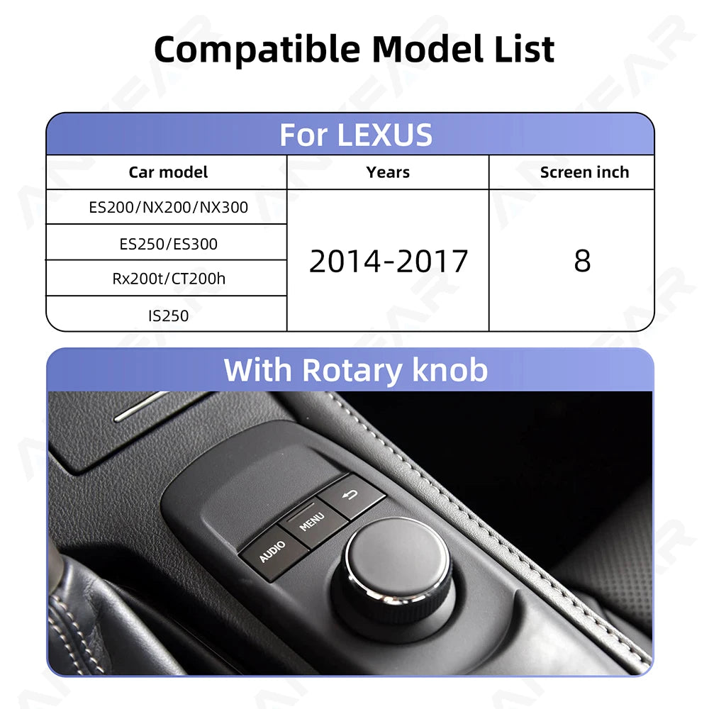 Wireless CarPlay Android Auto For Lexus For LEXUS ES NX200 NX ES300 ES IS250 2014-2017 Sir | AUTOKITSHOP
