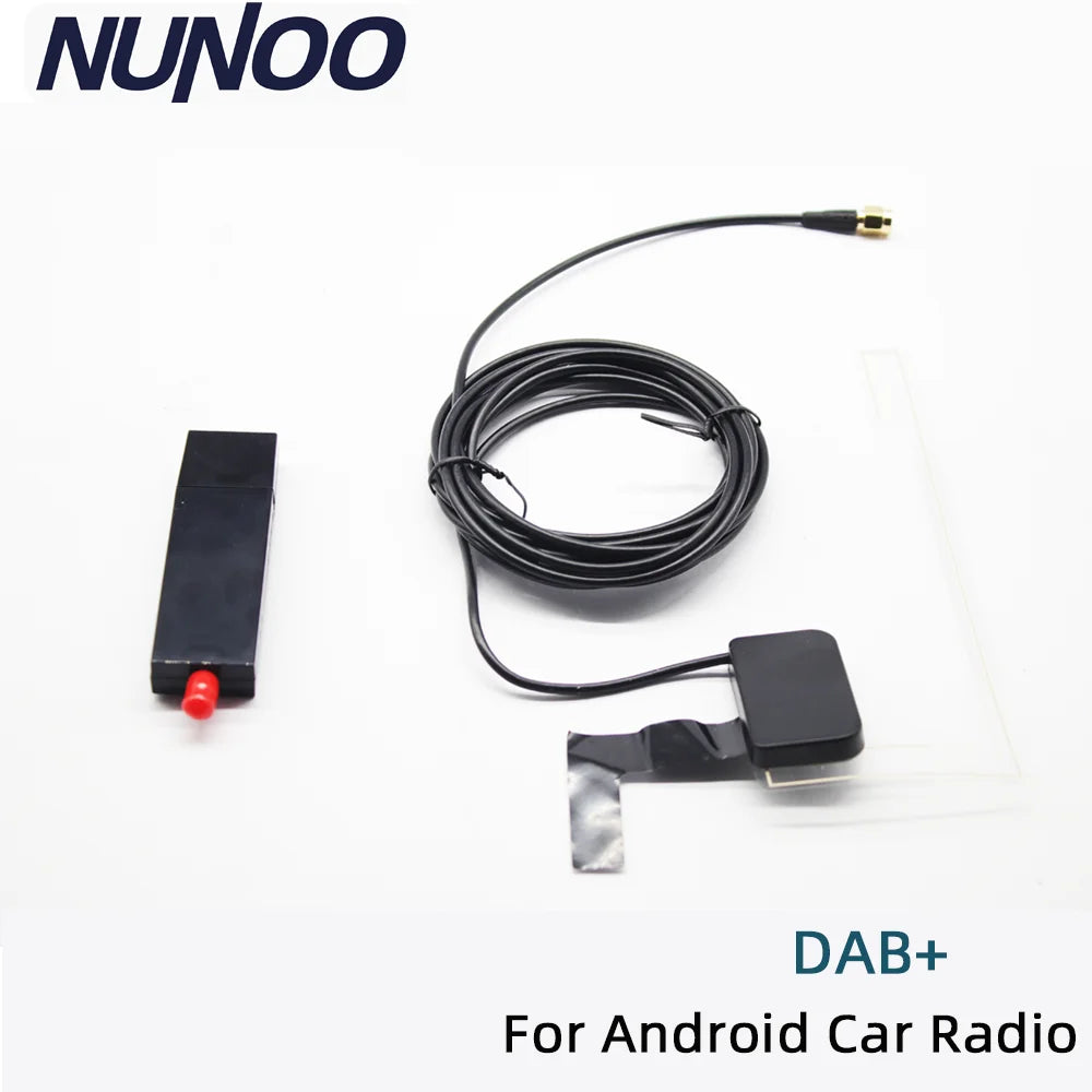 Nunoo DAB+ Antenna with USB Adapter For Android Car Radio Stereo Player GPS Signal Receive