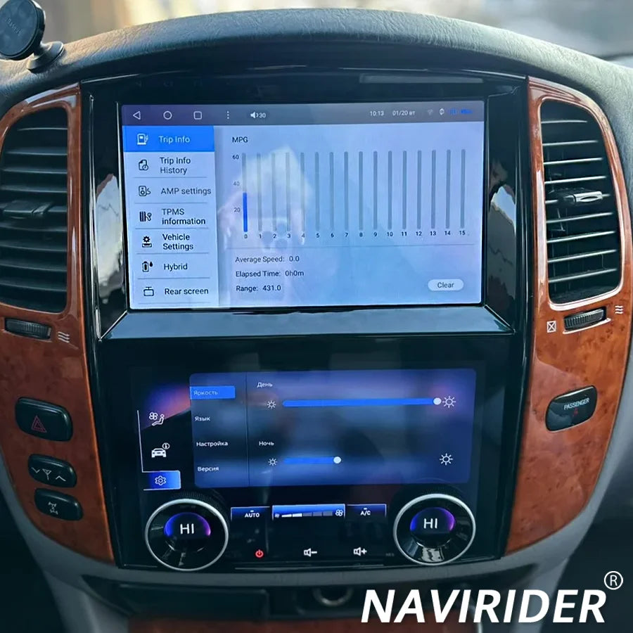Android Auto GPS Navigation For Toyota Land Cruiser 100 LC100 Lexus LX470 2002-2007 Car Ra | AUTOKITSHOP